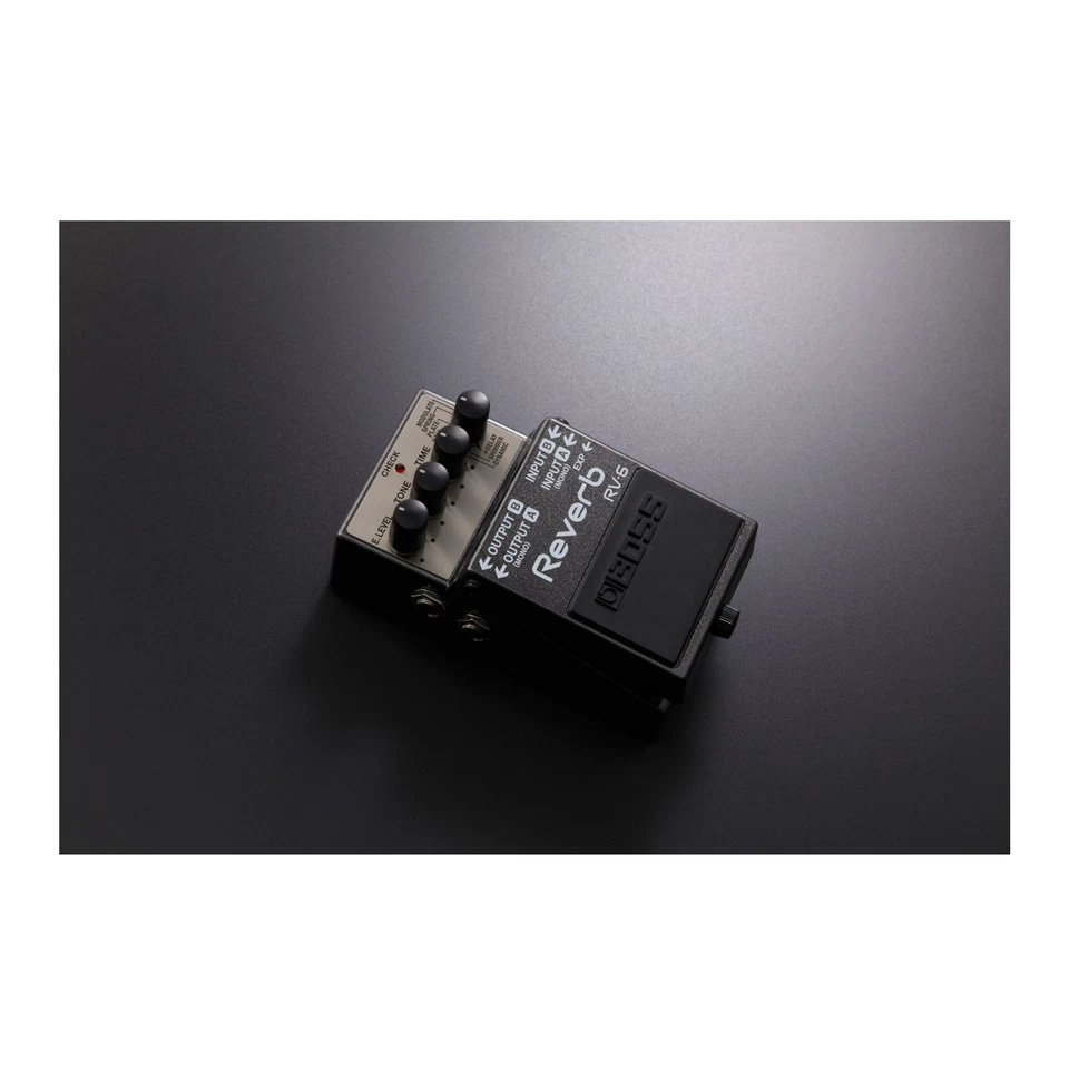 BOSS RV-6 Compact Eight Reverb Effect 100 Percent Wet Sound Digital Reverb Pedal - Image 4 of 4