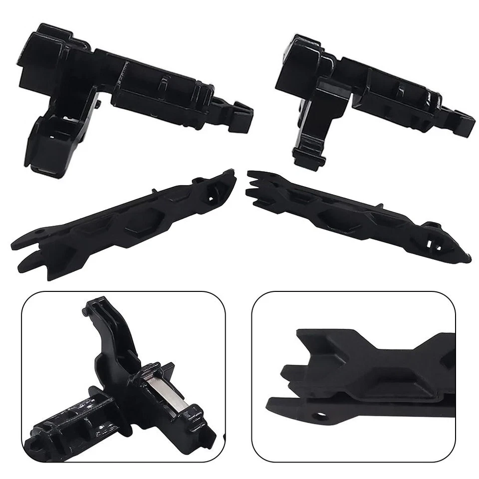 Compatible con para Smart For Fortwo 451 (2013 2014) Juego de bloqueo de capó Foto 4 de 4