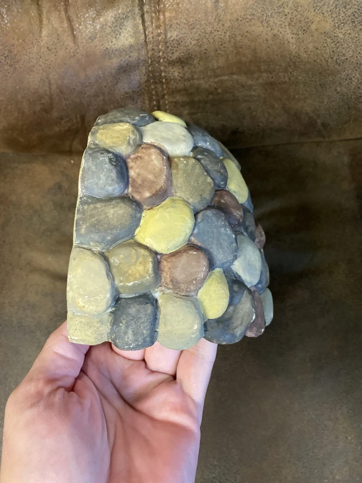 Colgador de pared colgante para maceta colgador de plantas decoración de jardín piedras sintéticas rocas Foto 4 de 4