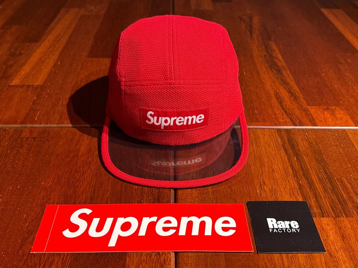 Supreme Pique Angler Camp Cap Red | eBay