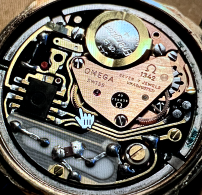 OMEGA DeVille Seamaster Caliber 1342, SECOND WHEEL, Part #1342