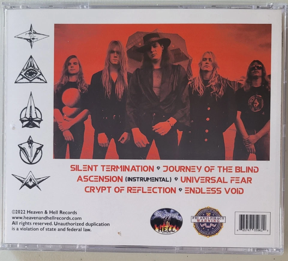 Invid Journey Of The Blind CD new Heaven and Hell private indie cult us thrash  - Image 2 of 2