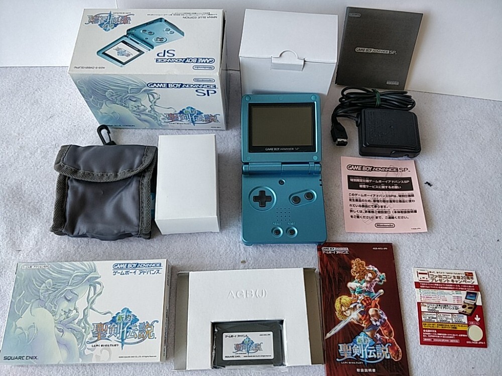 Game Boy Advance SP GBA Sword of Mana Seiken Densetsu MANA Game Boy Advance SP GBA Sword of Mana Seiken Densetsu MANA