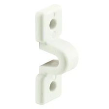 Mp7018 Loop Clip Fits Wire Shelves Plastic Construction White 12 Pack