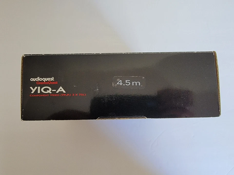 Audioquest CinemaQuest YIQ-A Component Video Cable, 15 ft (4.5M) Length 3x75 Ohm - Image 3 of 4