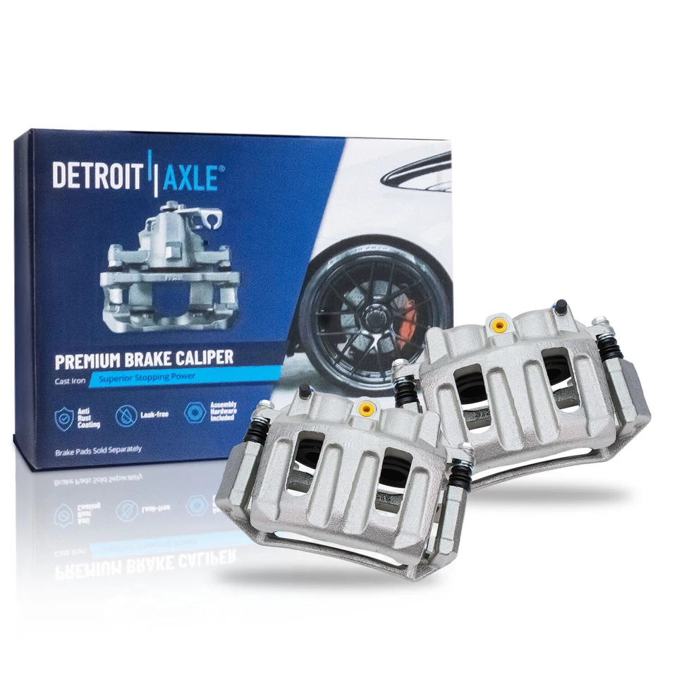 Pinza de disco delantera pastillas de freno de cerámica para Ford F-150 Lincoln Blackwood 1999-2002 Foto 3 de 4