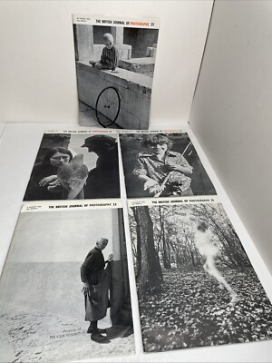 VTG 5 Issues BRITISH JOURNAL OF PHOTOGRAPHY #31-35 August 1974