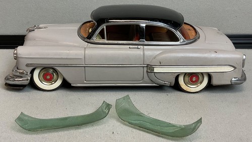 RARE ORIGINAL 1954 Chevrolet Bel Air Tin Litho Car - LM-200 - Linemar Japan