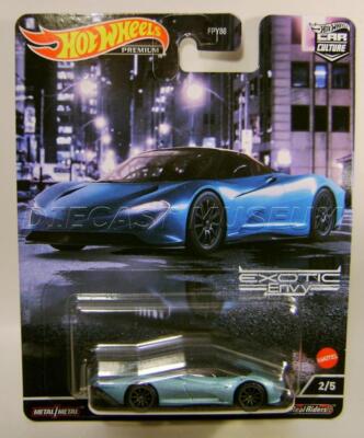 MCLAREN SPEEDTAIL EXOTIC ENVY R2 CAR CULTURE PREMIUM HOT WHEELS RR