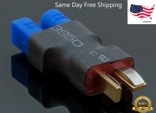New Deans Male to EC3 Female T-Plug No Wire Adapter EC-3 T Battery wireless - Picture 2 of 2