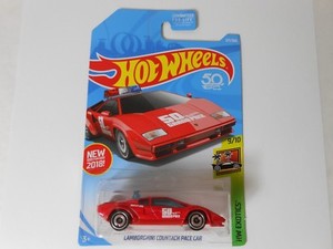 lamborghini countach hot wheels 2018