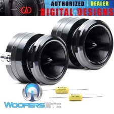DD AUDIO VO-BTN125 1" 100W 4-OHM COMPACT PRO AUDIO BULLET HIGH ENERGY TWEETERS