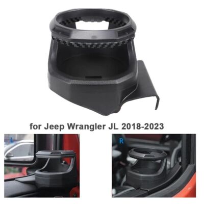 Right Side Window Cup Holder for Ford Bronco 2/4-Door 2021+ Up to 30 Oz Carbon