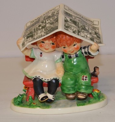 Vintage Goebel Redhead #51 ''Let It Rain'' By Charlot Byj (Buy) - 1967  6'' H