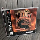 Mortal Kombat Trilogy (Sony PlayStation 1 PS1, 1996) Manual + Reg card
