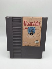 Faxanadu (Nintendo NES 1989) Genuine Authentic Tested Rare Retro Clean CART ONLY