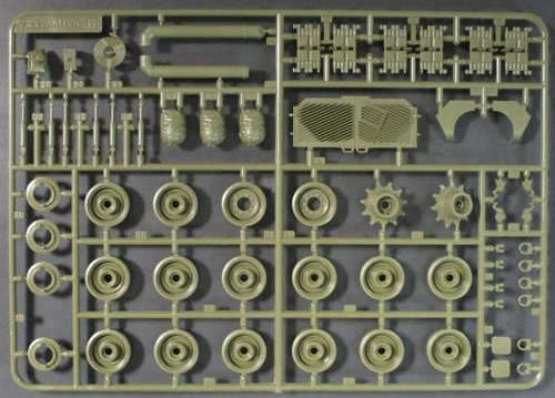 TAMIYA 1/35th Scale M48A3 Patton - Parts Tree B from Kit No. 35120