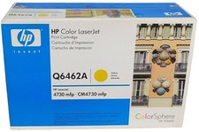 New  Genuine OEM HP 644A Q6462A Yellow Toner Cartridge Factory Sealed Box