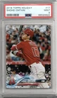 2018 Topps Holiday Shohei Ohtani PSA 9 Rookie Card Angels Snowflakes RC