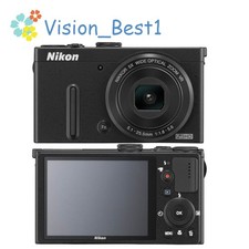 Nikon Coolpix P330 fotocamera digitale 12,2 MP 5x zoom ottico nero timbro data/ora