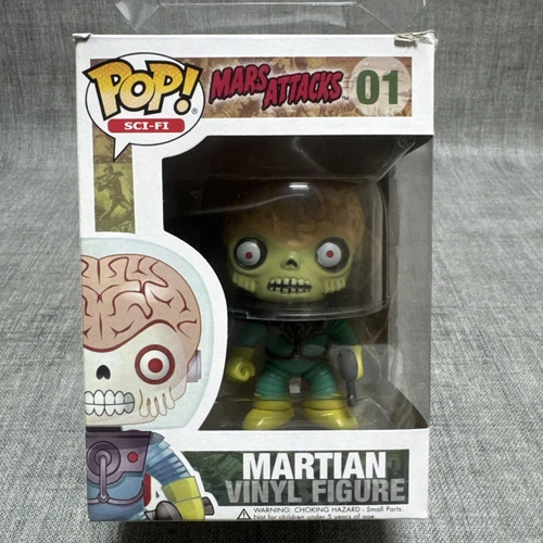 MARS ATTACKS #01 Funkopop  Martian. + Protector 