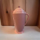FIESTA COVERED COFFEE SERVER F-103 RETIRED COLOR ROSE NEVER USED