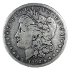 1892 S Morgan Dollar F-Fine 90% Silver Coin # 2903 Key Date