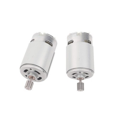 2 PCS 550 40000RPM 12 Volt Electric Motor, High Speed RS550 12V Motor Gearbox Ac