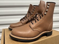 Womens Red Wing Silversmith Boots Mocho Oro Brown Leather 5.5 B 3359 Made in USA