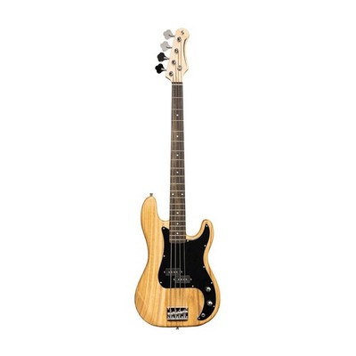 Stagg 30 Series Electric Bass Guitar w/ ''P'' Machine Heads - Natural - SBP-30 NAT