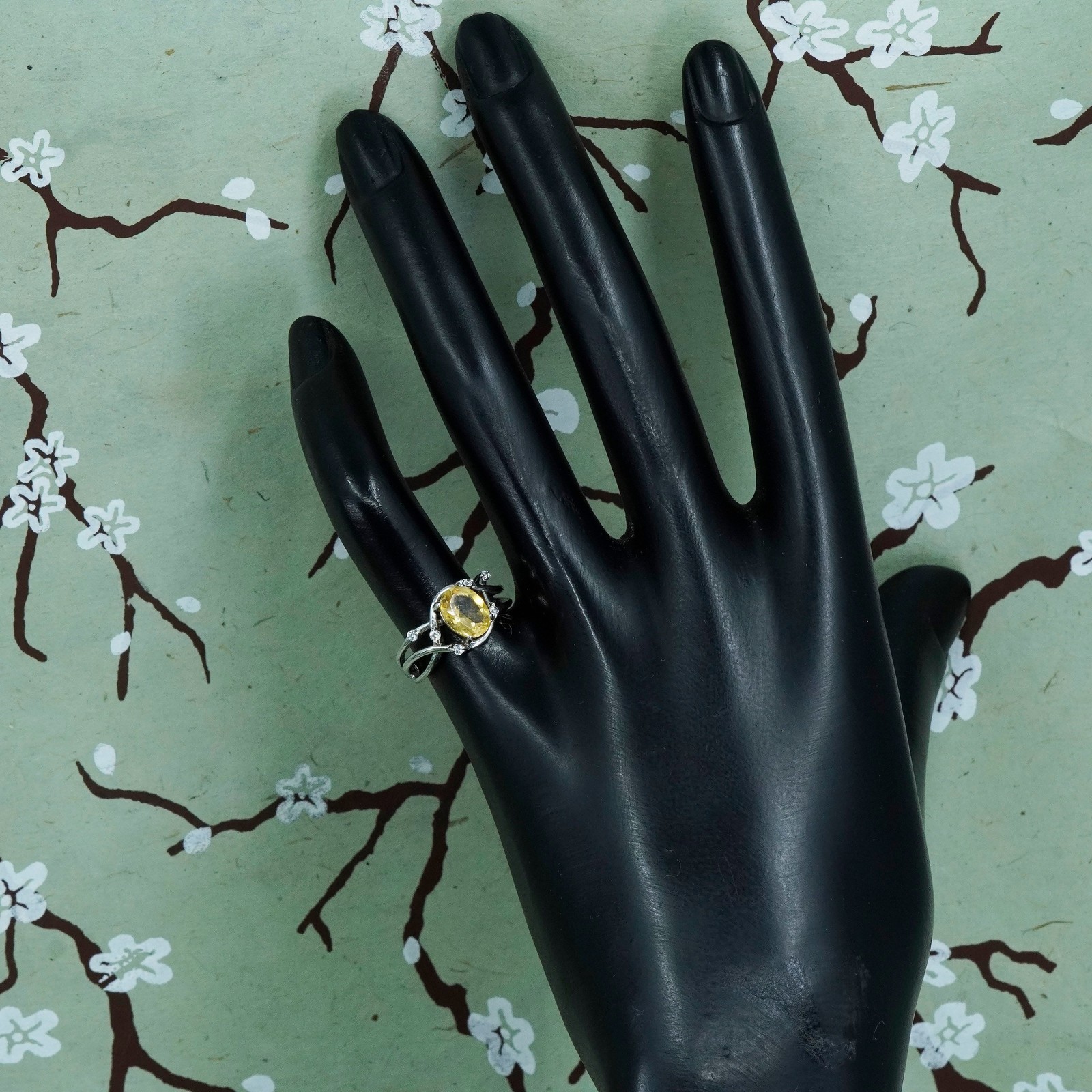 Size 5, Sterling silver ring, stackable 925 band … - image 2