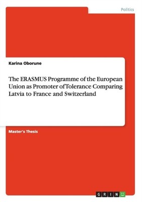 Oborune - ERASMUS Programme of the European Union as Promoter of Toler - G555z