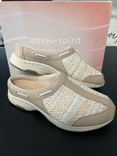 New Easy Spirit Travelport sz 10 BOAT shoes slip on clogs mules
