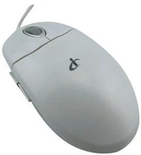 iConcepts Wired PS/2 Mechanical Roller Ball 5-Button Mouse with Scroll Wheel