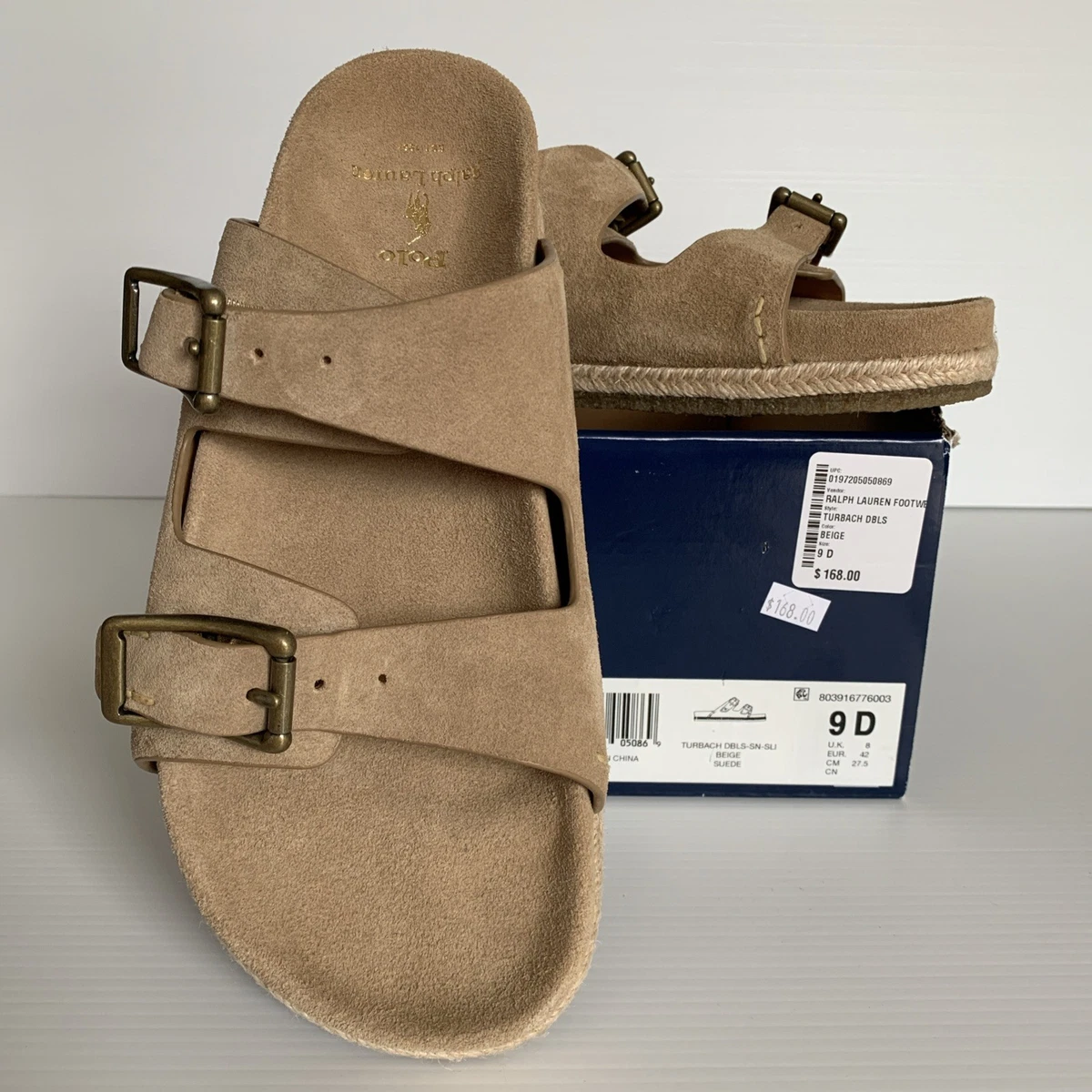 Polo Ralph Lauren Suede Sandals for Men for sale | eBay