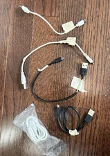 Micro USB Charger Sync Cable Black White Grey Under 12 In Free USPS Mail