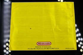 NO GIOCO - SOLO manuale autentico! Nintendo NES Super Mario Bros 3 TRE