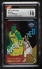 2020-21 Panini NBA Hoops Hipnotized Zion Williamson #4 CSG 10 Gem Mint 1b8