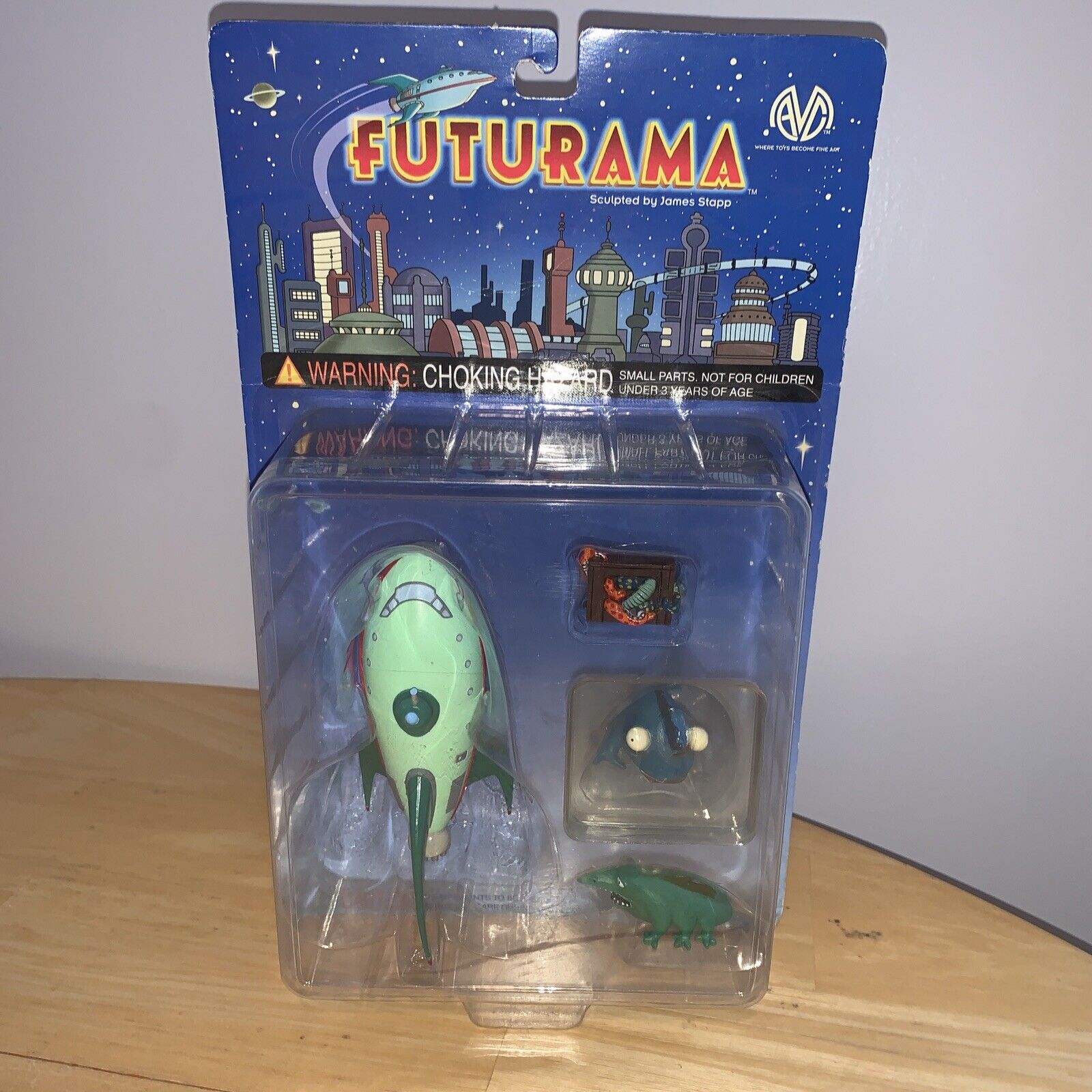 Futurama PLANET EXPRESS SHIP - ToyFare Action Figure Moore Collectibles  