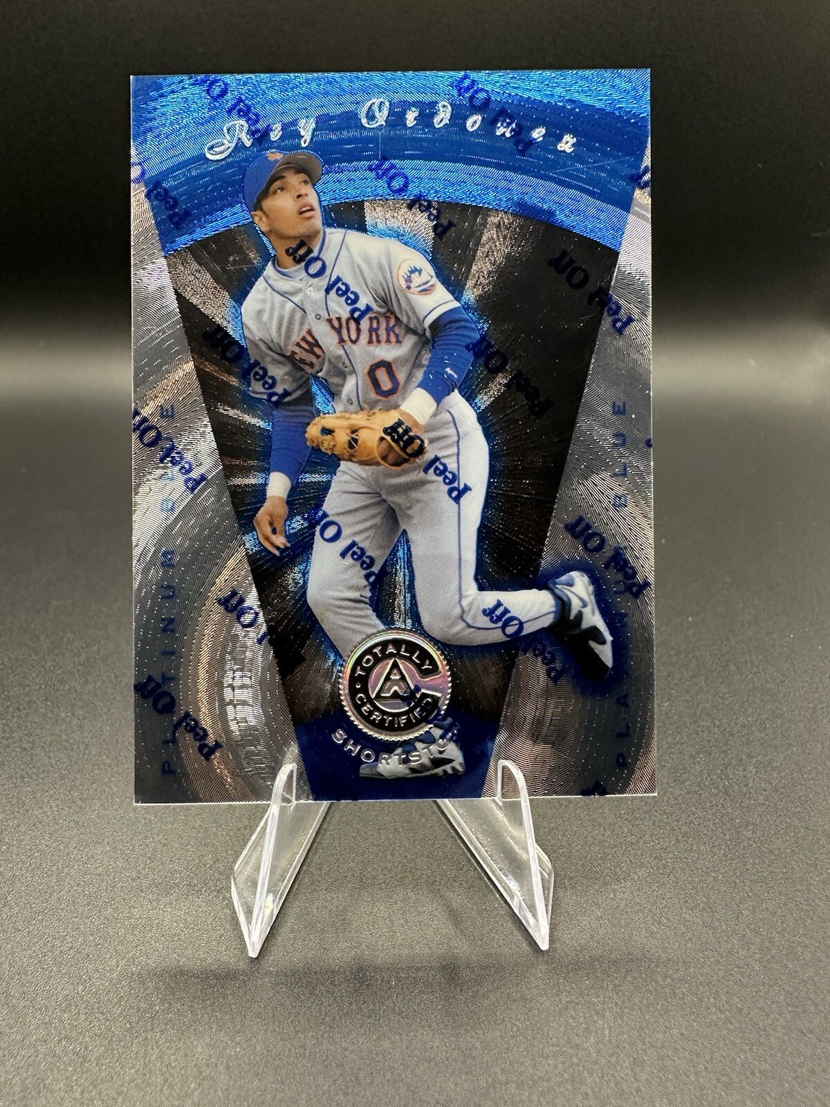 1997 Pinnacle Totally Certified - Platinum Blue #32 Rey Ordonez /1999