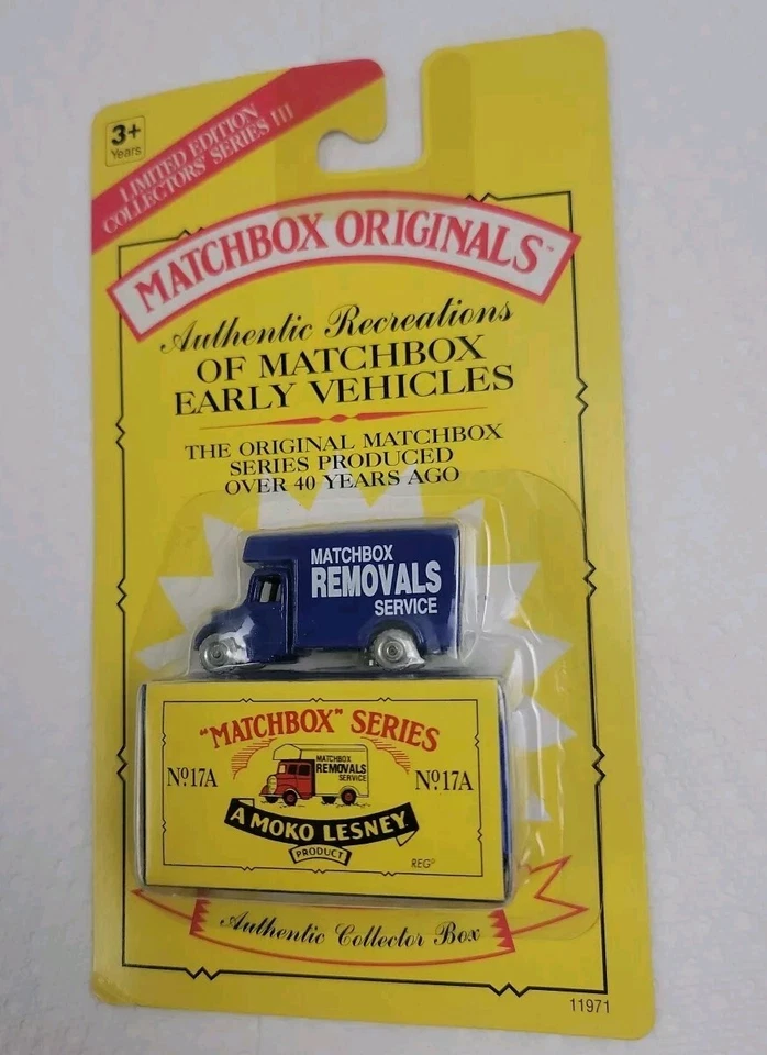 Matchbox Originals Nº 17A Bedford Movers & No.19 1956 convertible 1993 Foto 2 de 4