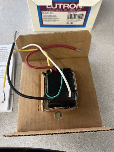 LUTRON NTF-10-IV NUOVO IN SCATOLA DIMMER FLUORESCENTE 120V 16A *NUOVO - Foto 3 di 5