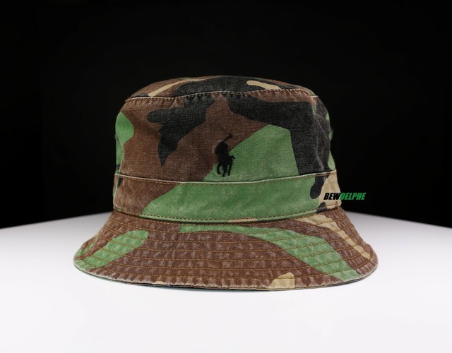camo polo hat
