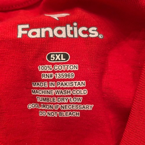 Fanatics Tampa Bay Buccaneer's Super Bowl LIV #12 Brady T-Shirt Herren Gr. 5X rot - Bild 4 von 7