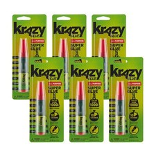 Krazy Glue Gel Precision Control Pen 4g 6 Count - All Purpose Adhesive