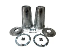 Land Rover Defender Discovery 1 Range Classic Galvanised Front Shock Turrets New