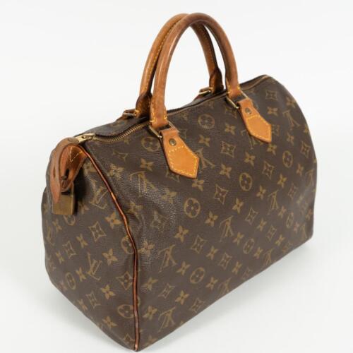 LOUIS VUITTON Monogram Speedy 30 Hand Bag M41526 LV Auth 03A165777222 - Picture 12 of 20