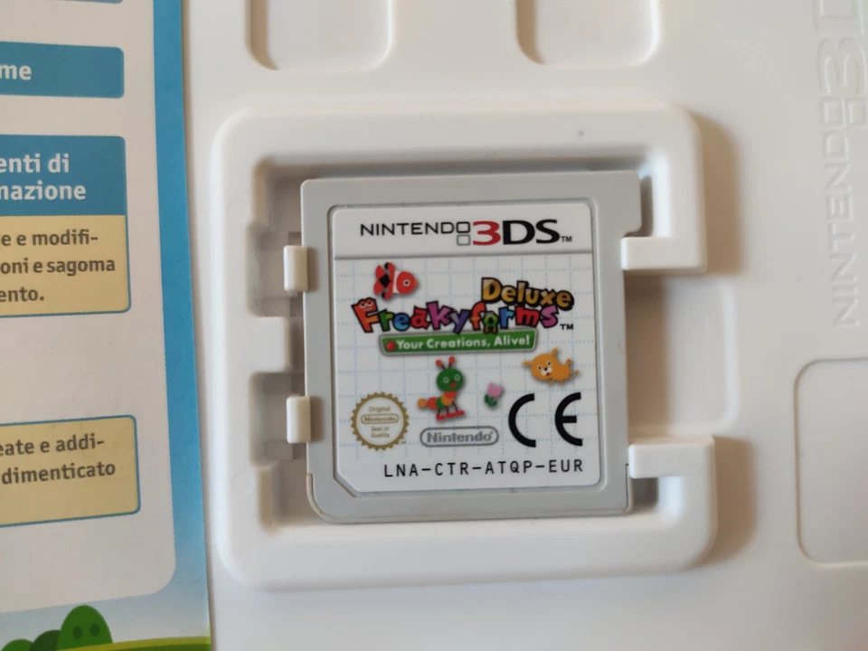 NINTENDO 3DS : FREAKYFORMS DELUXE - Completo, ITALIANO ! 2DS e New 3DS XL, foto 3 di 5