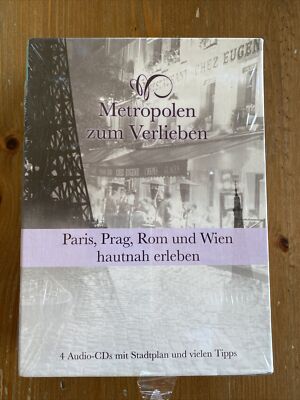 Metropolen zum Verlieben | 4 CD | Paris, Prag, Rom und Wien hautnah erleben (...