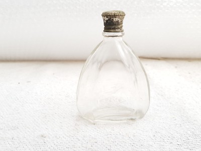 1950er Vintage NASCO Parfümflakon Deko Glas Flasche G1052